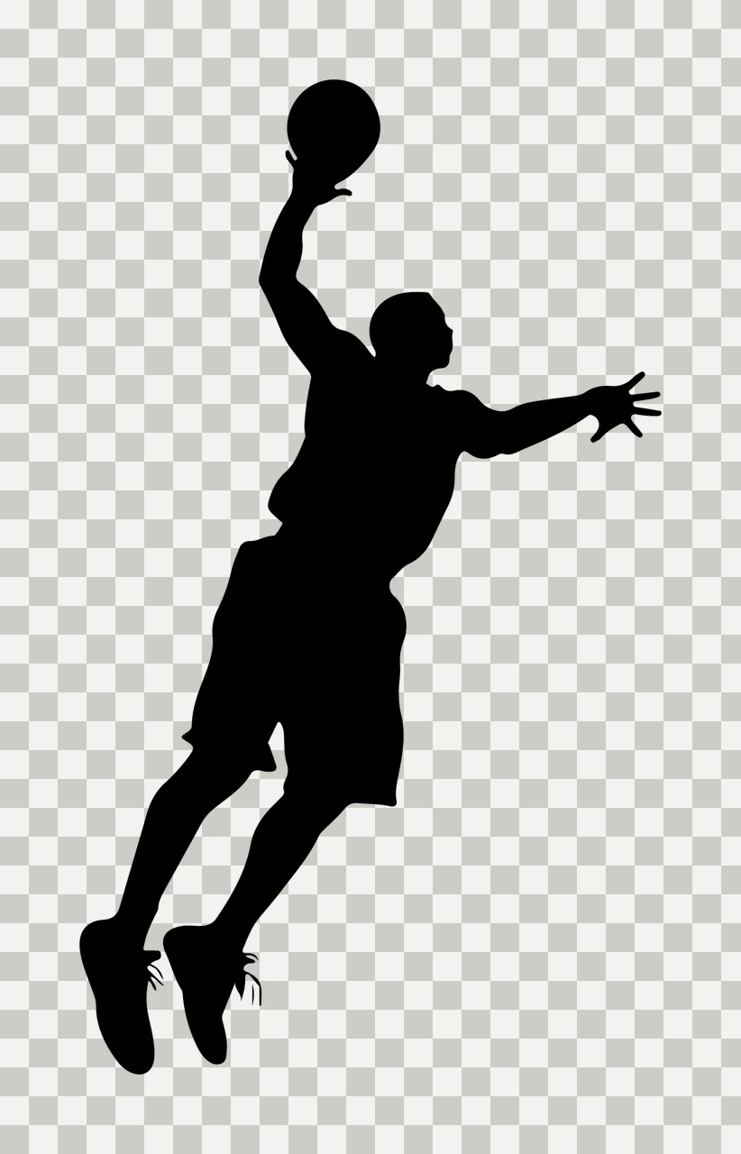 Can Glass Wrap Person Jumping With Ball transparency and detail preview thumbnail