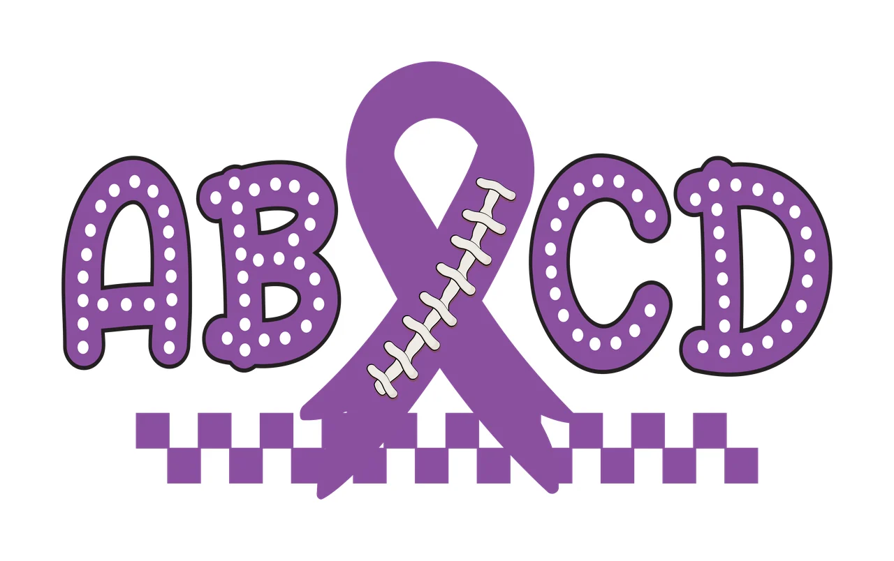 Ribbon With Checkered Line resting checkerboard silhouette