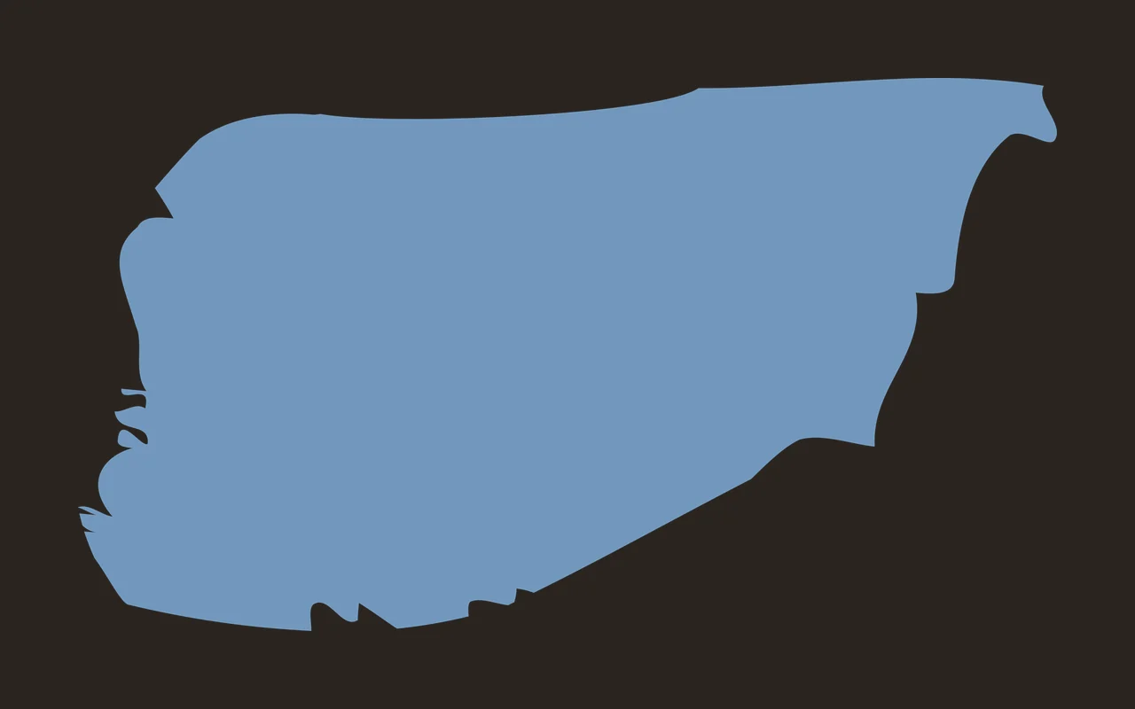 Paint stroke Illustration with textured edges and ink swatch in muted blue, slate blue and white contrast preview thumbnail