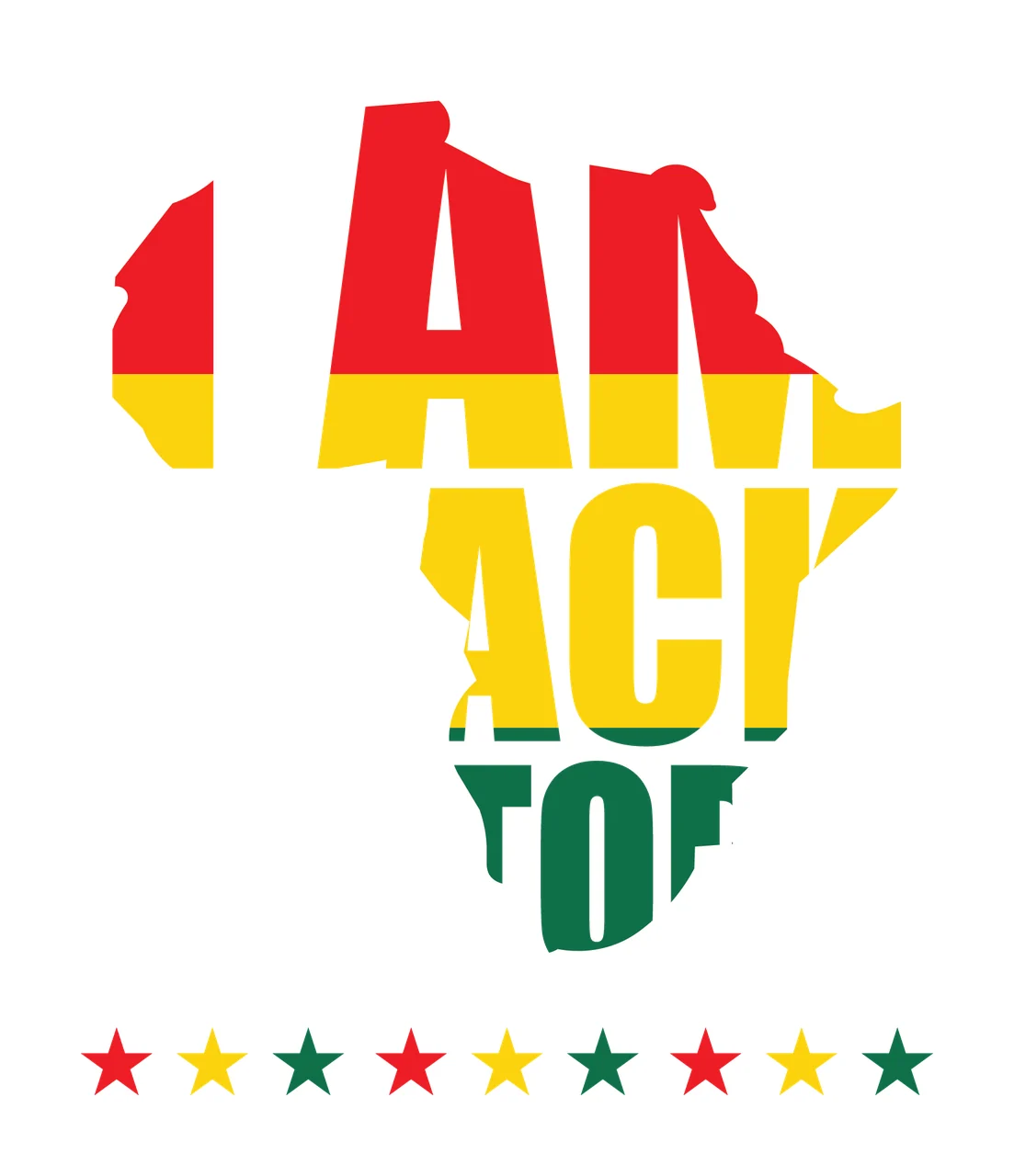 Can Glass Wrap Map Of Africa With Stars