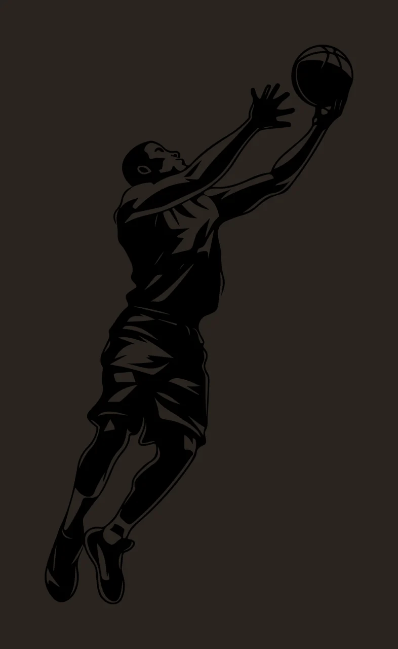 Can Glass Wrap Basketball Player Reaching With Person contrast preview thumbnail