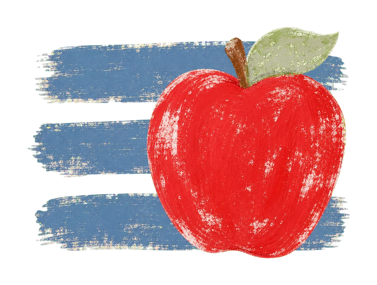 Coastal Apple Stripes Fall Teacher Mom Teaching Variation F