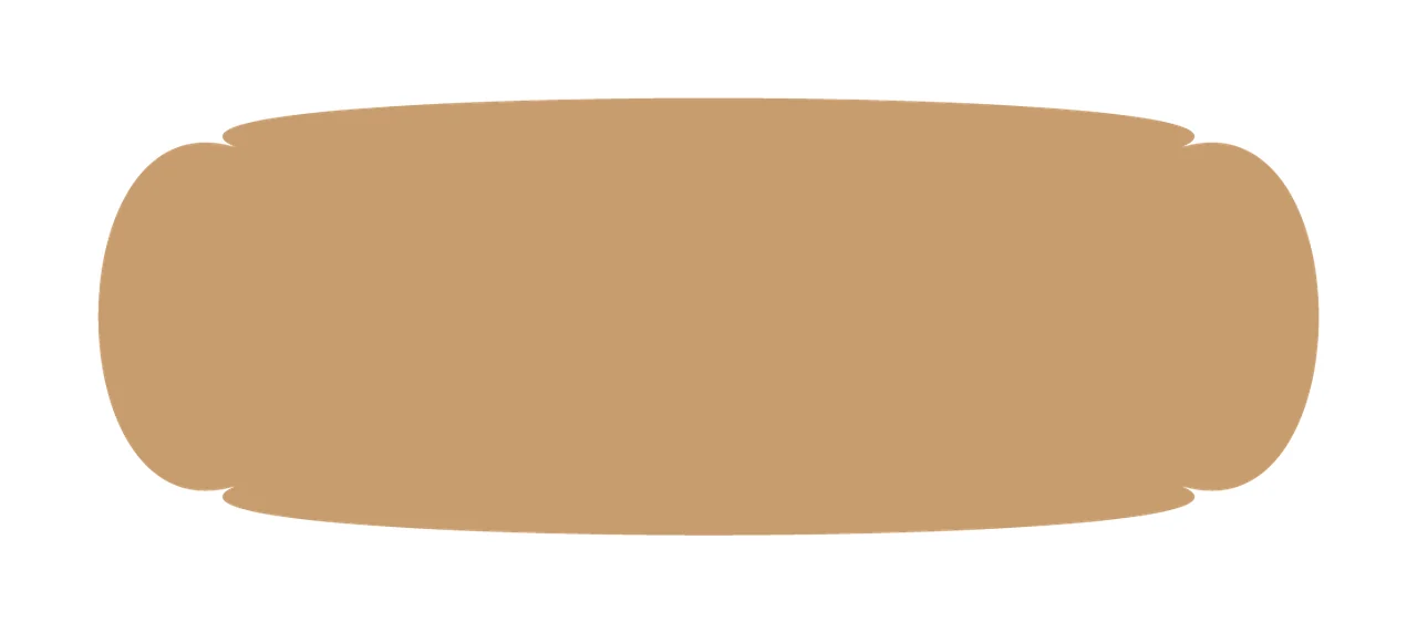 Solid Black Horizontal Oval Shape With Rounded Ends minimalist flat