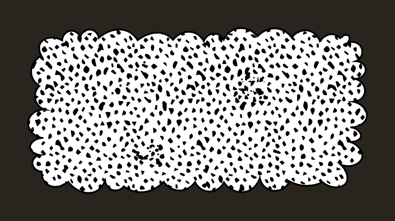 Frame Dalmatian Race Font Doodle Character 05 racing checkered flag contrast preview thumbnail