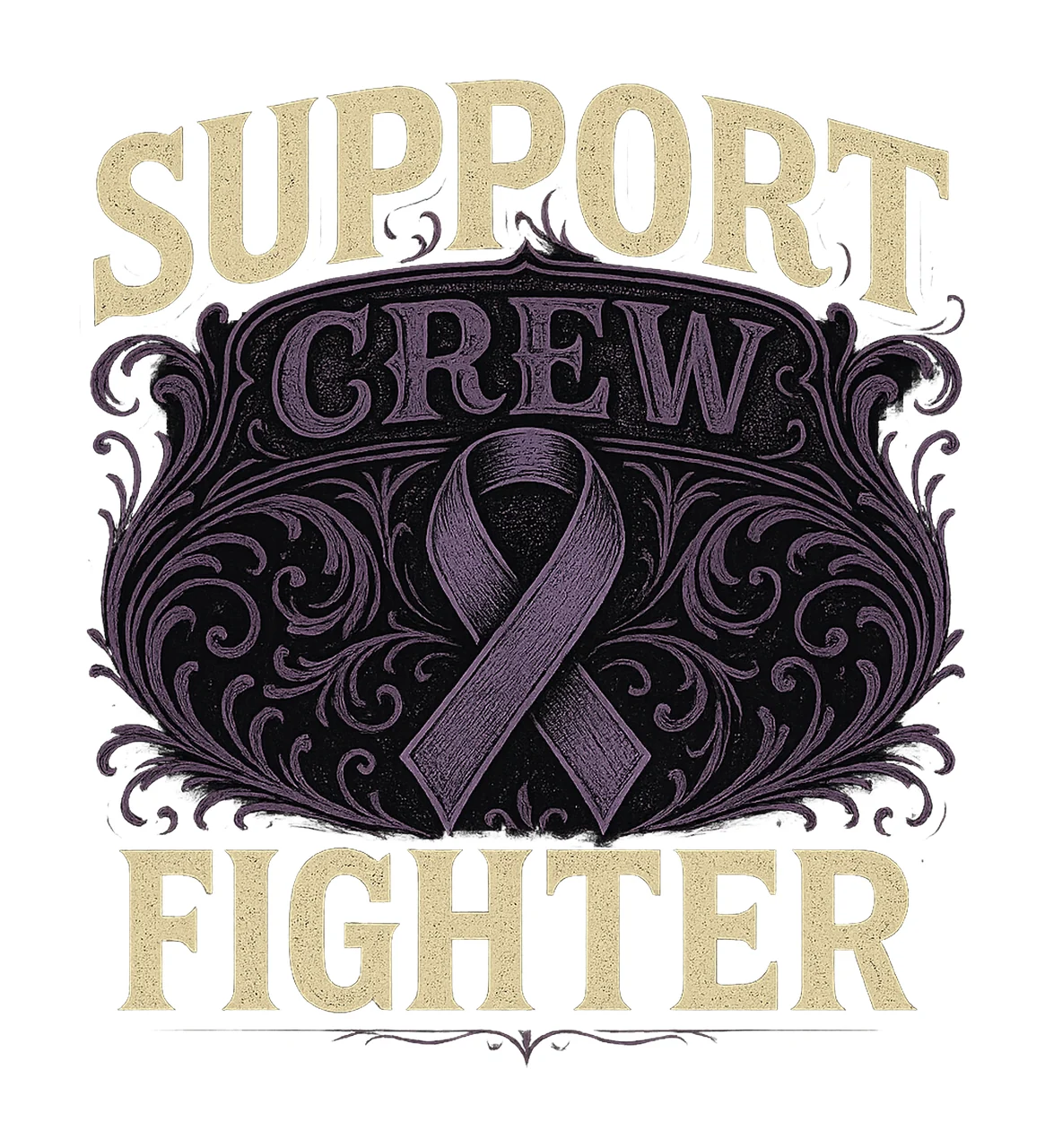 Alzheimer Awareness Purple Ribbon Custom Disease Shirt