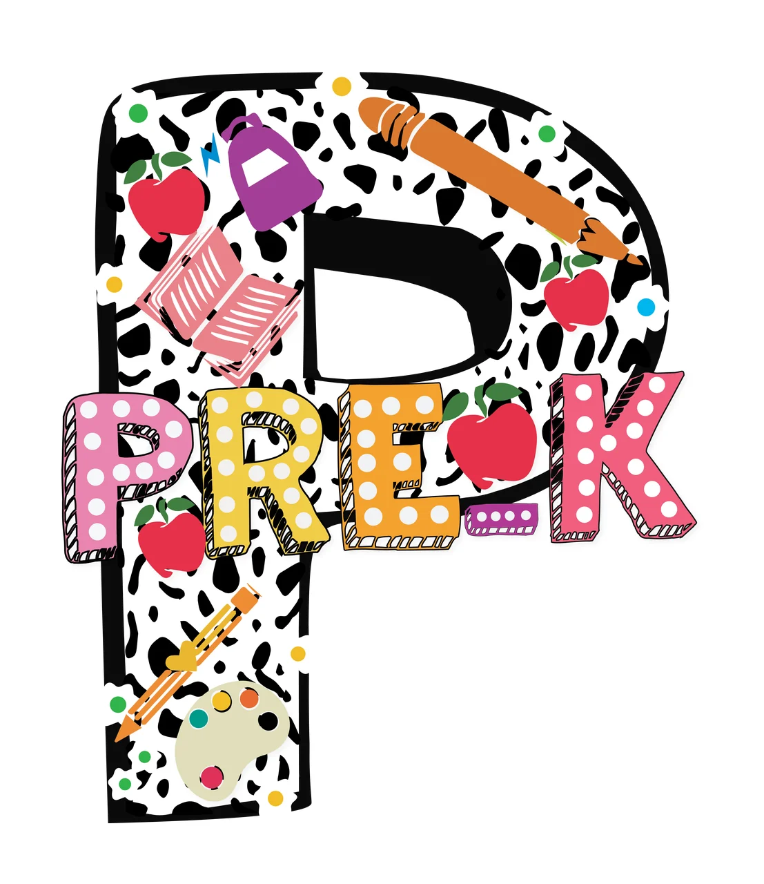 P Letter With Shaded Outline typography shading hand drawn
