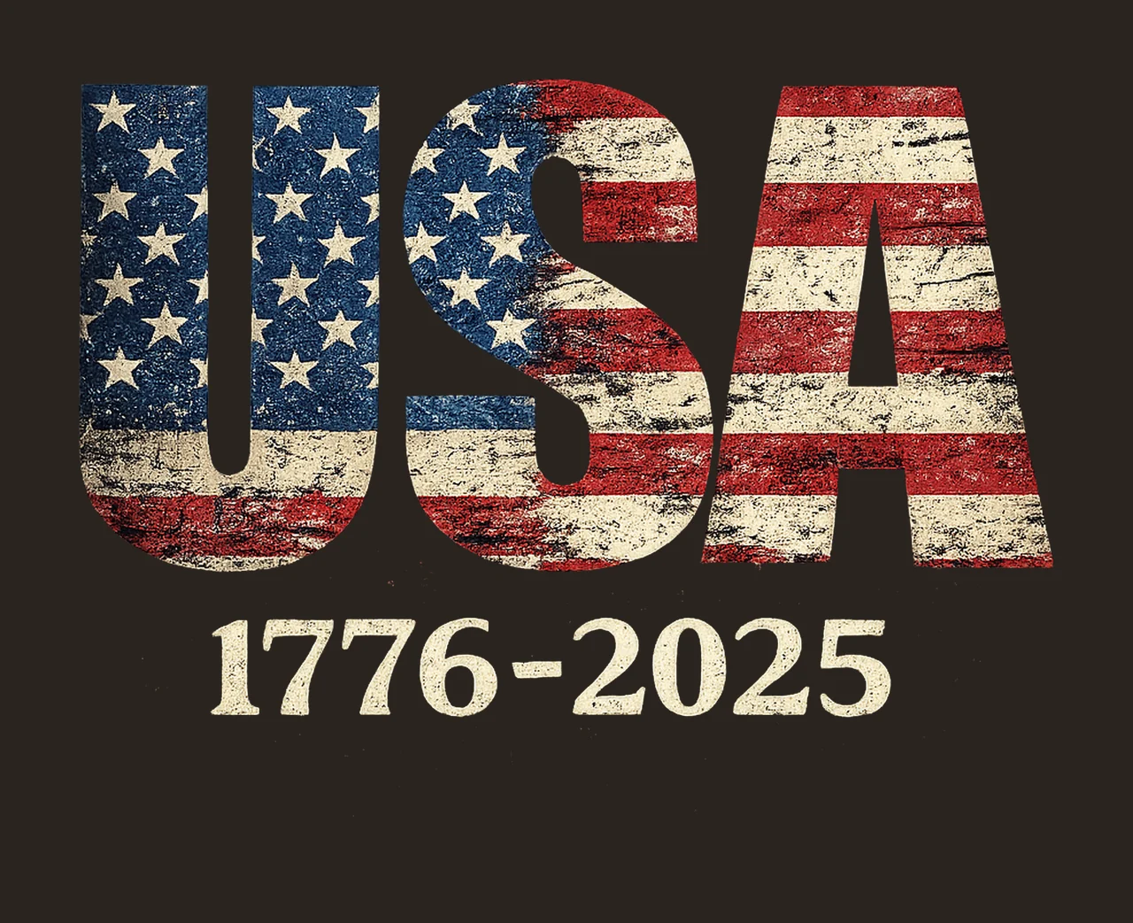 America 250th Anniversary Patriotic July 4th Shirt Design contrast preview thumbnail