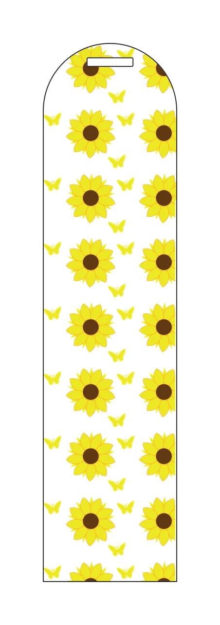 Black Flower And Butterfly Vertical Pattern repeated flowers