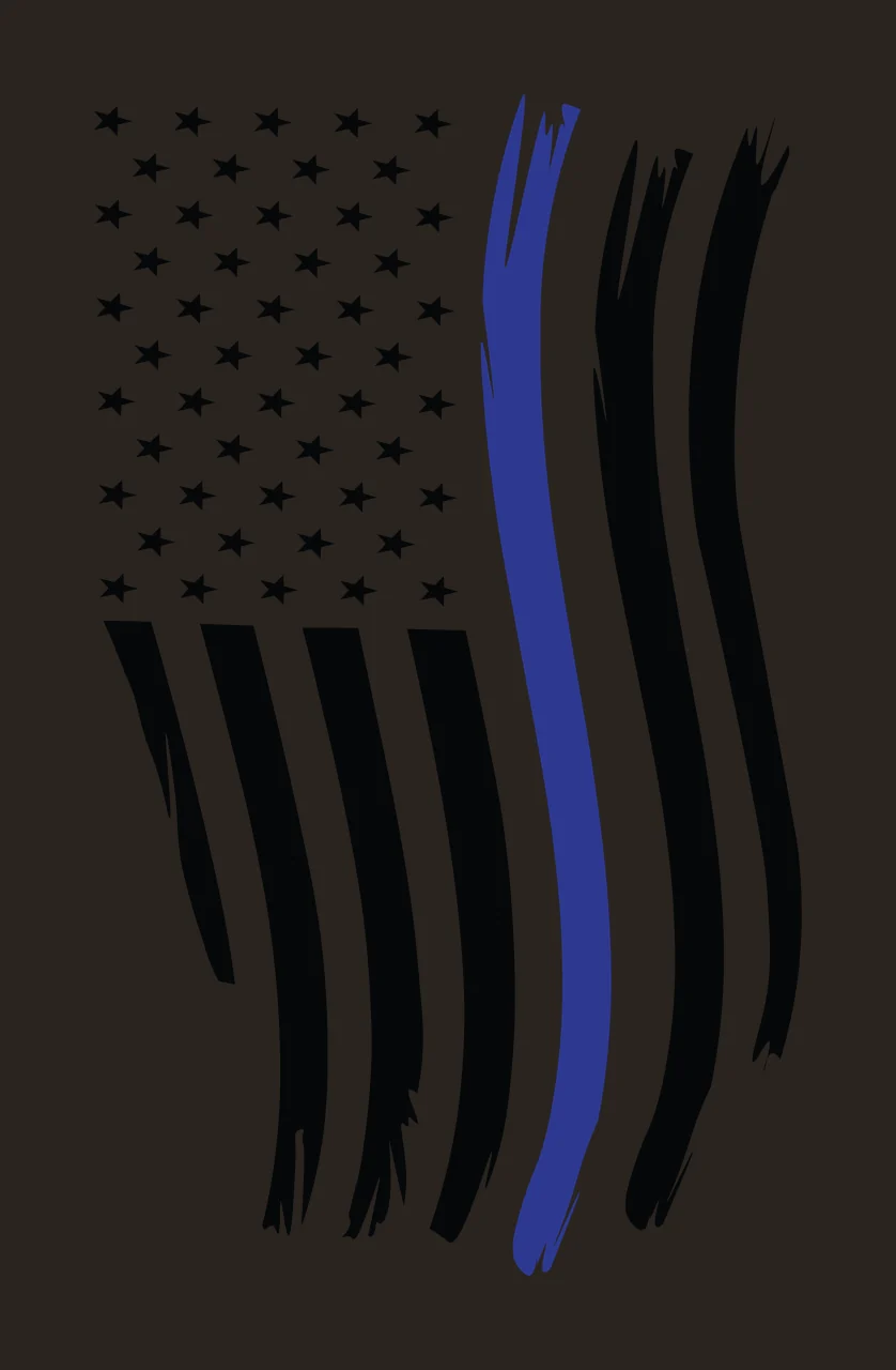 Flag Stars Of Flag Stars American With Distressed waving stripes contrast preview thumbnail