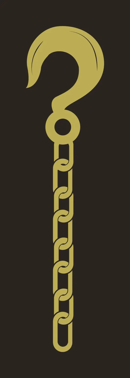 Black Silhouette Icon Of A Single Metal Lifting hook hanging contrast preview thumbnail