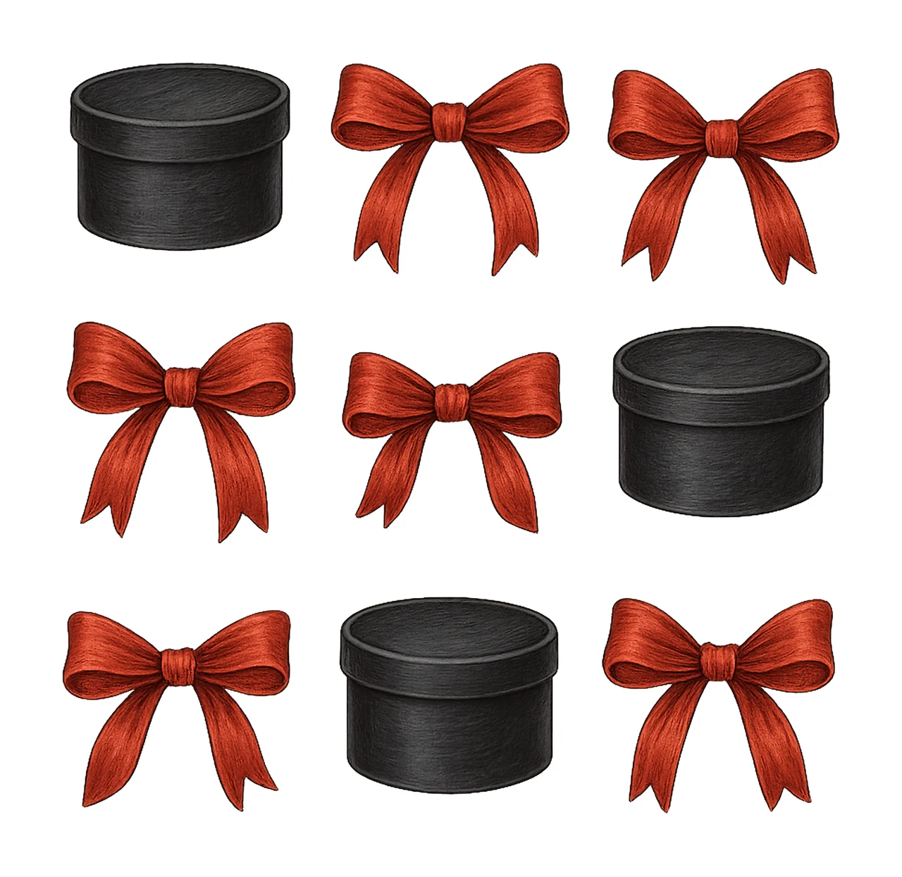 Coquette Hockey Ice Hockey Mom Design Custom Puck Bows Red