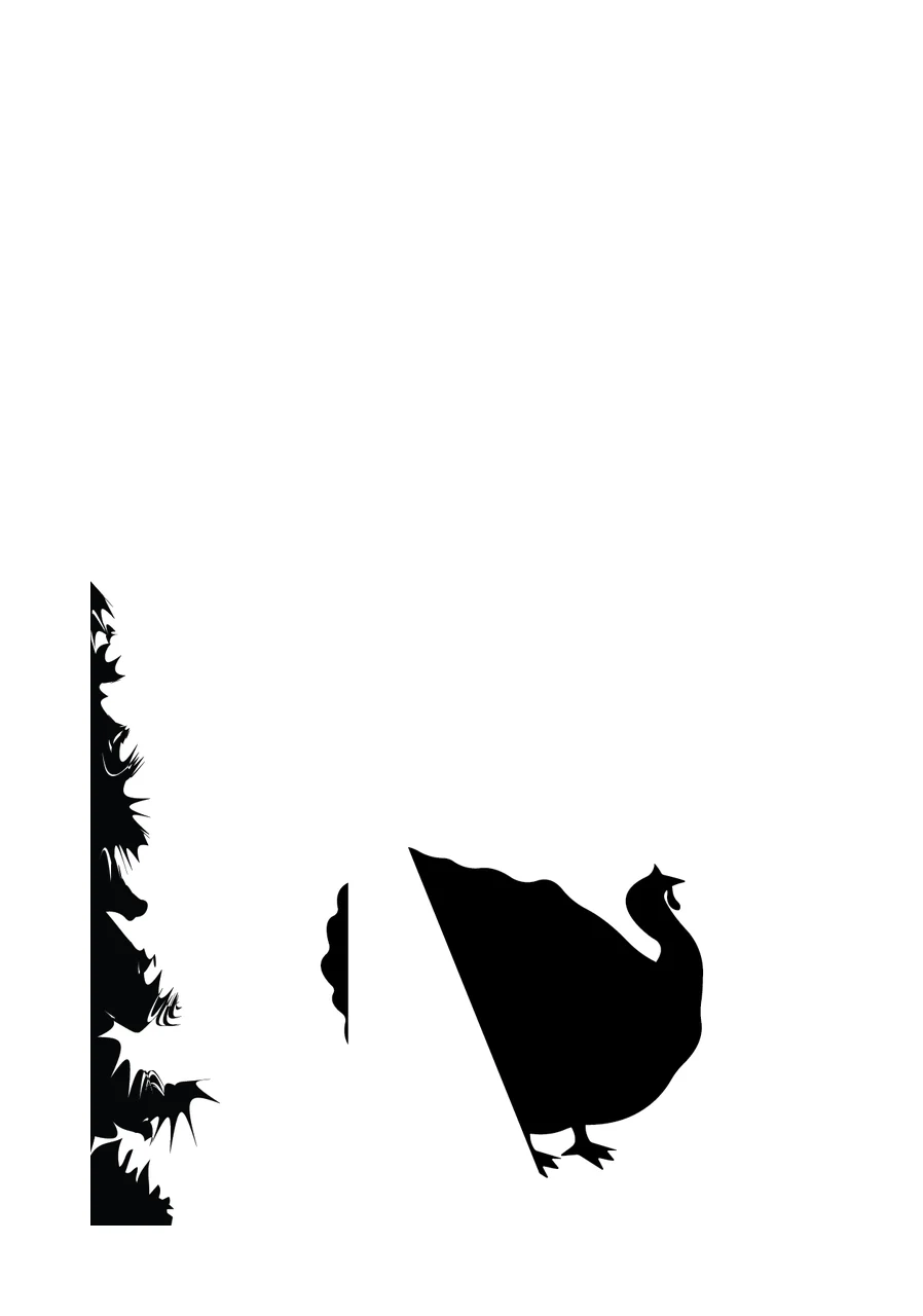 Can Glass Wrap Turkey Silhouette With Tree Shape