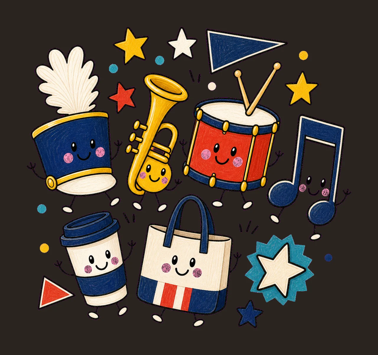 band mom 03 retro varsity sublimation instant shirt design contrast preview thumbnail