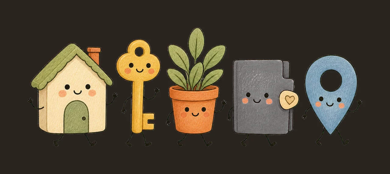 Realtor Doodle Real Estate Agent Cute Realtor Variation B contrast preview thumbnail