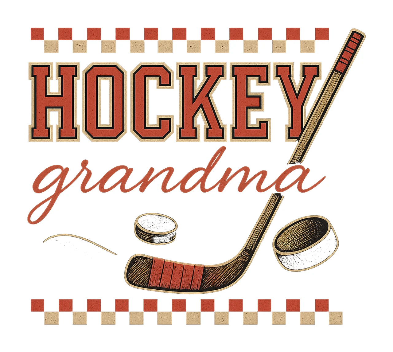 Hockey Grandma Proud Hockey Granny Design Sports Lover