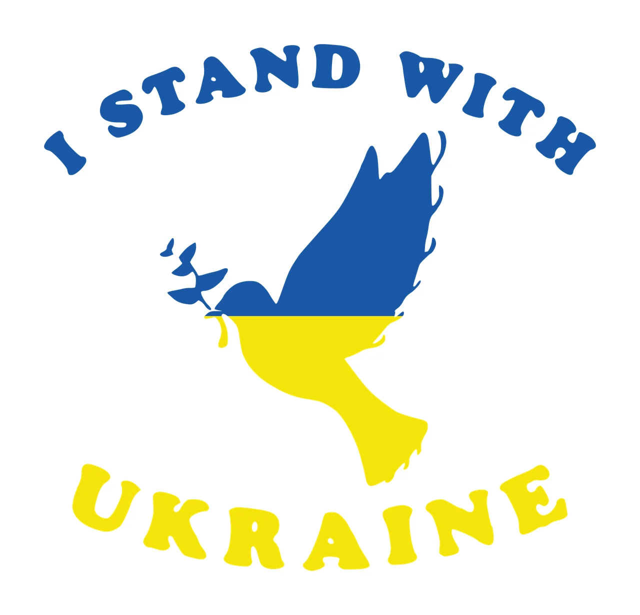 Ukraine Illustration scalable logo design icon