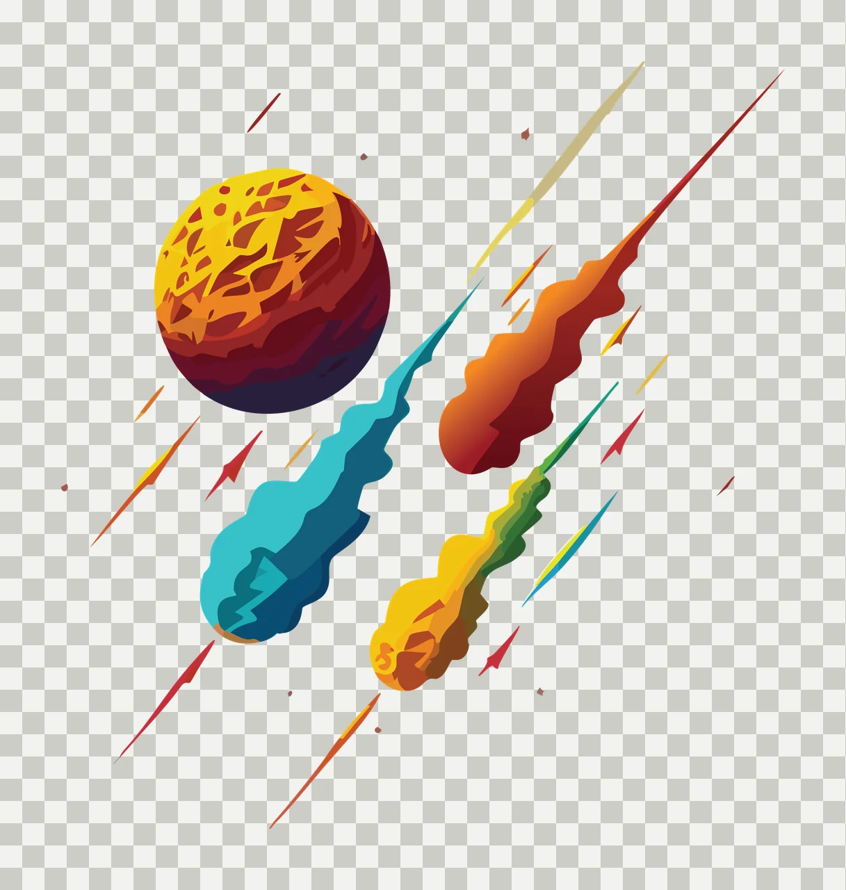 Abstract Celestial Shapes And Lines composition sphere smoke transparency and detail preview thumbnail