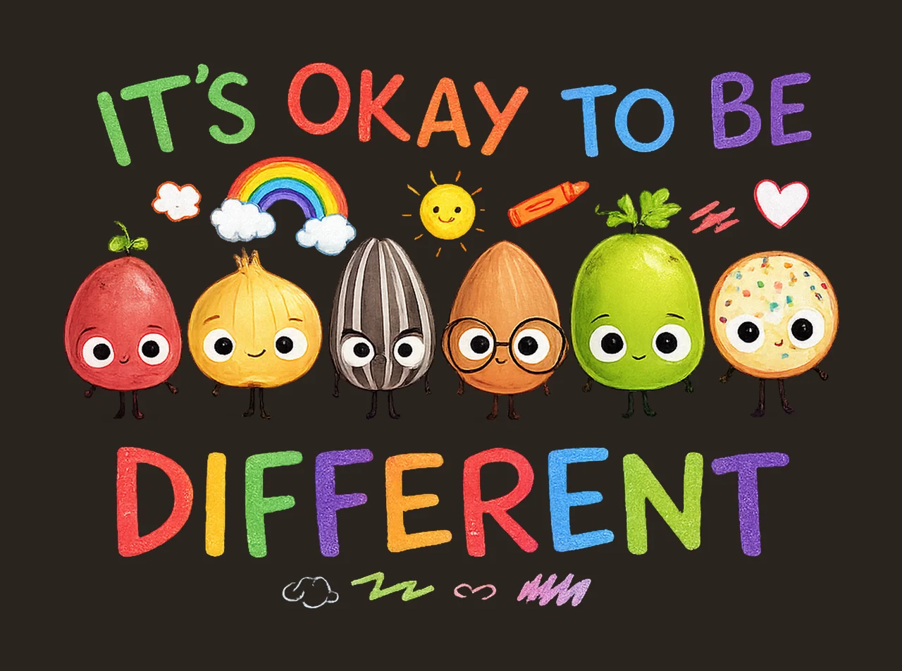 Its Okay To Be Different Neurodiversity Gift Special contrast preview thumbnail