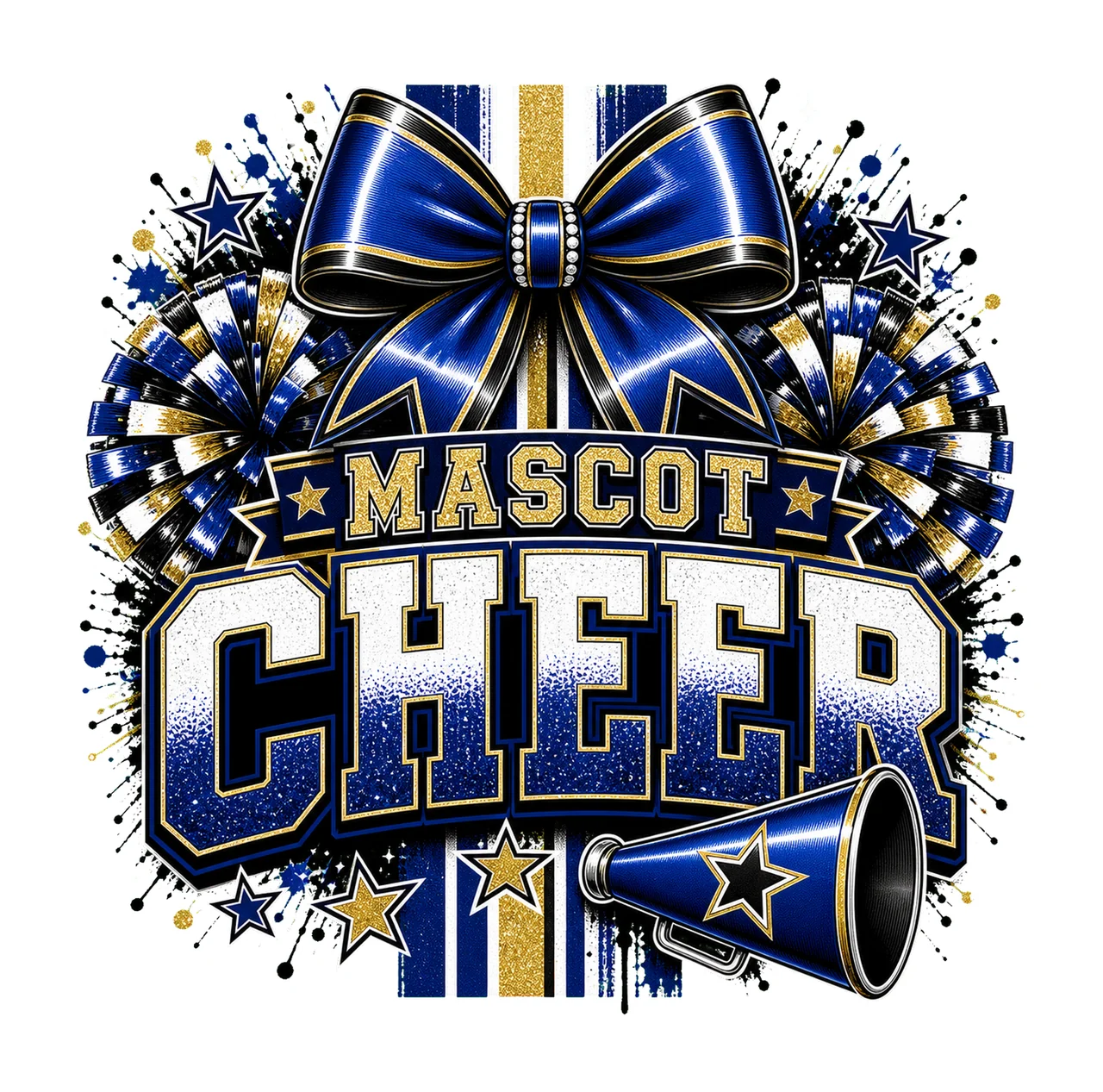 Cheer Cheerleading Cheerleader front back sublimation