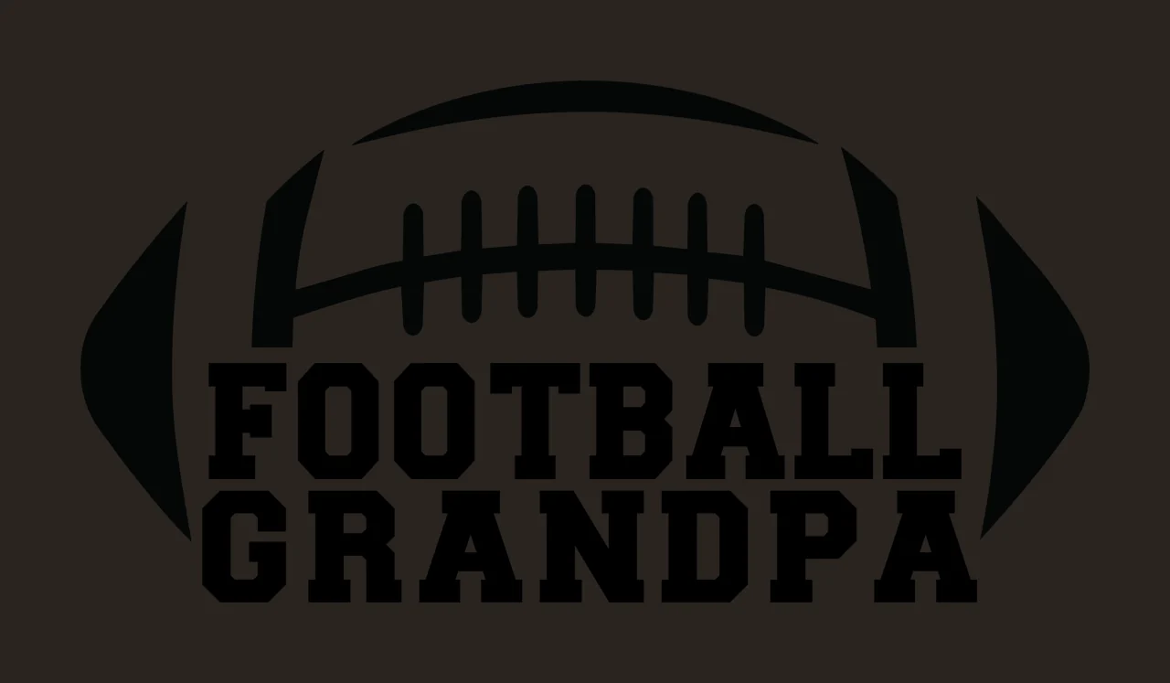 Football Grandpa Bold Sports Graphic contrast preview thumbnail