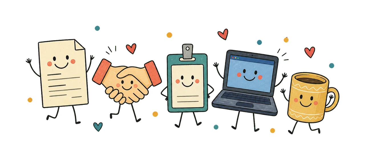Human Resources Doodle Crew Cute HR Gift HR Variation C