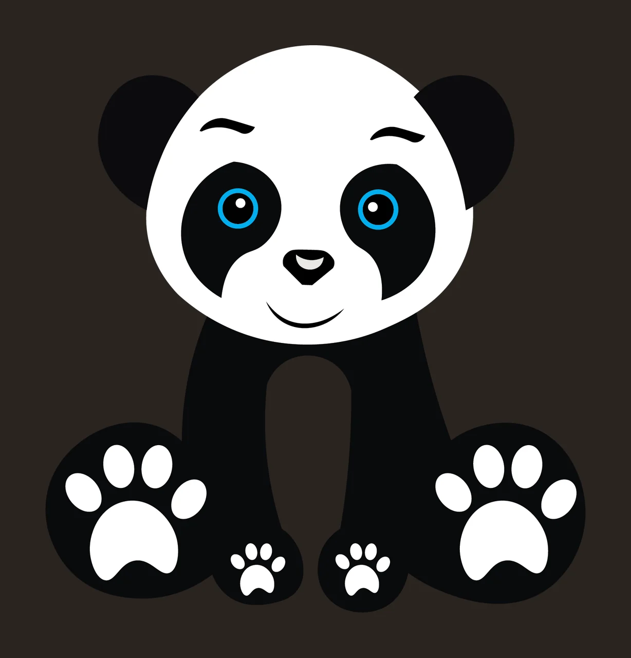 Stylized Black Teddy Bear Silhouette Icon minimalist toy 10 contrast preview thumbnail