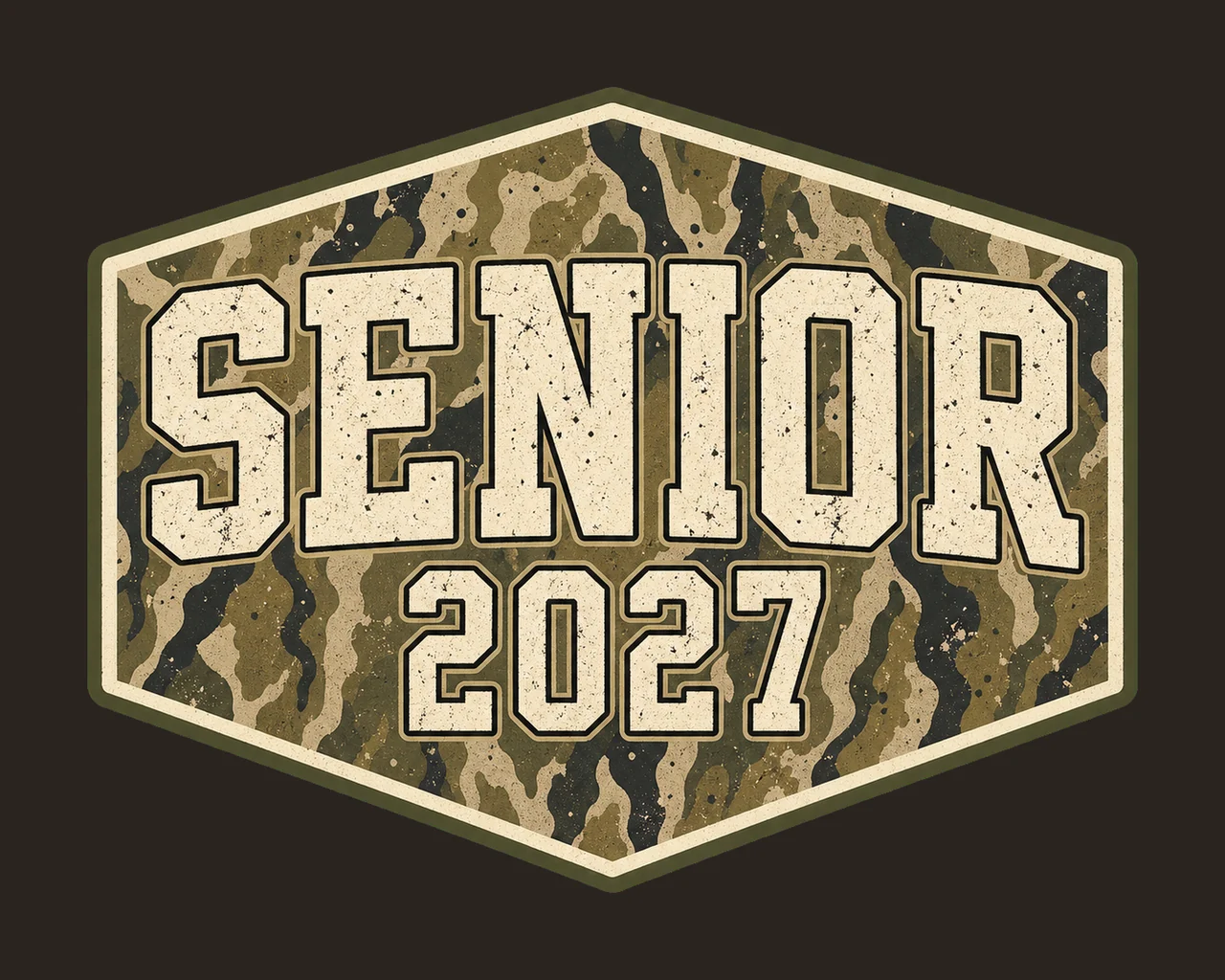 Senior 2027 Camo Graduation bundle 03 contrast preview thumbnail