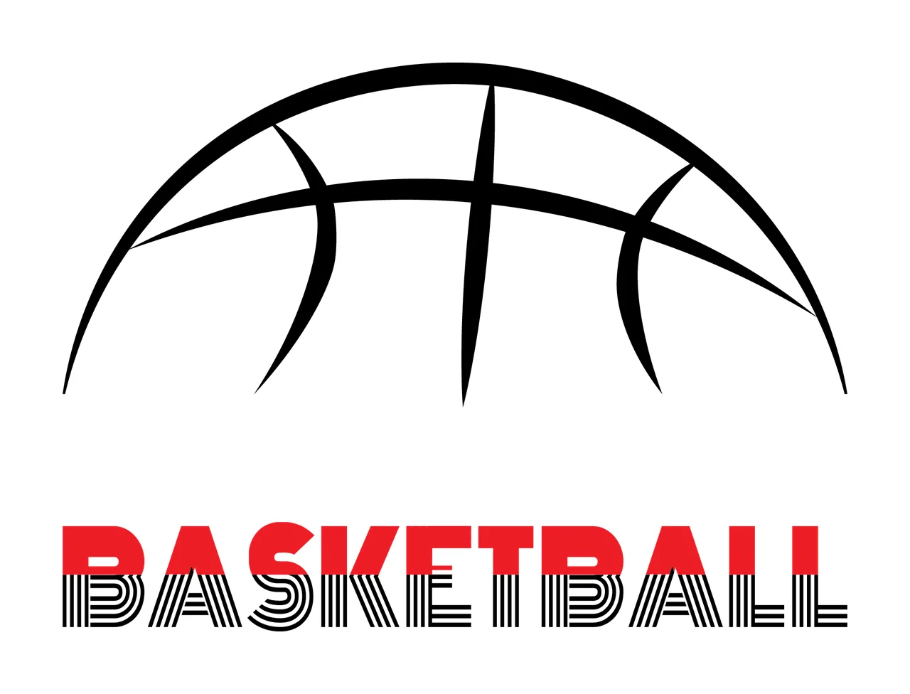 Can Glass Wrap Basketball Minimalist Line Art Graphic
