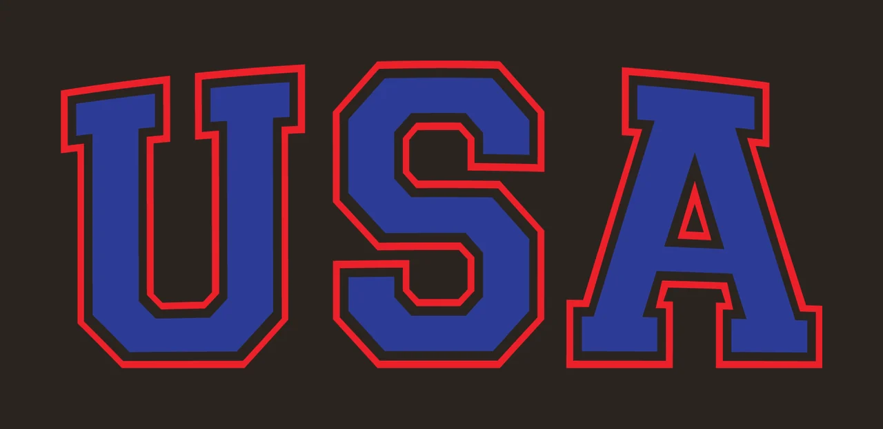 Can Glass Wrap Usa Text Lettering With U contrast preview thumbnail
