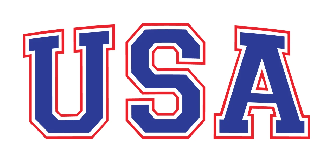 Can Glass Wrap Usa Text Lettering With U