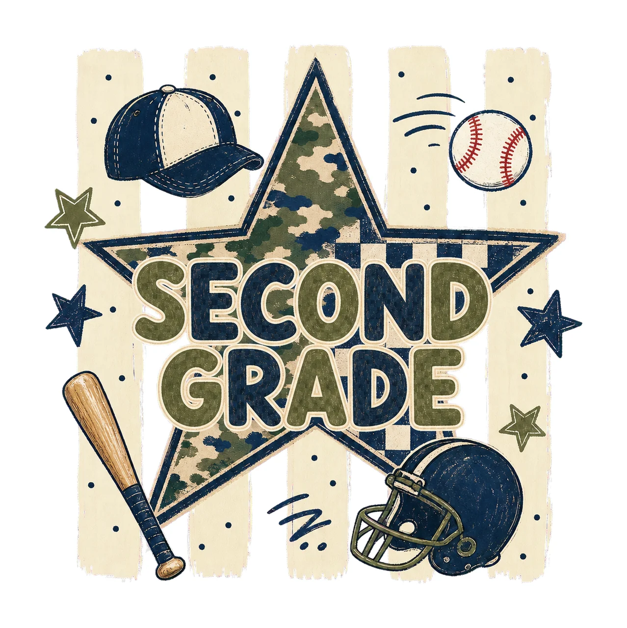 Star Camo Boys School Grade Series bundle 04