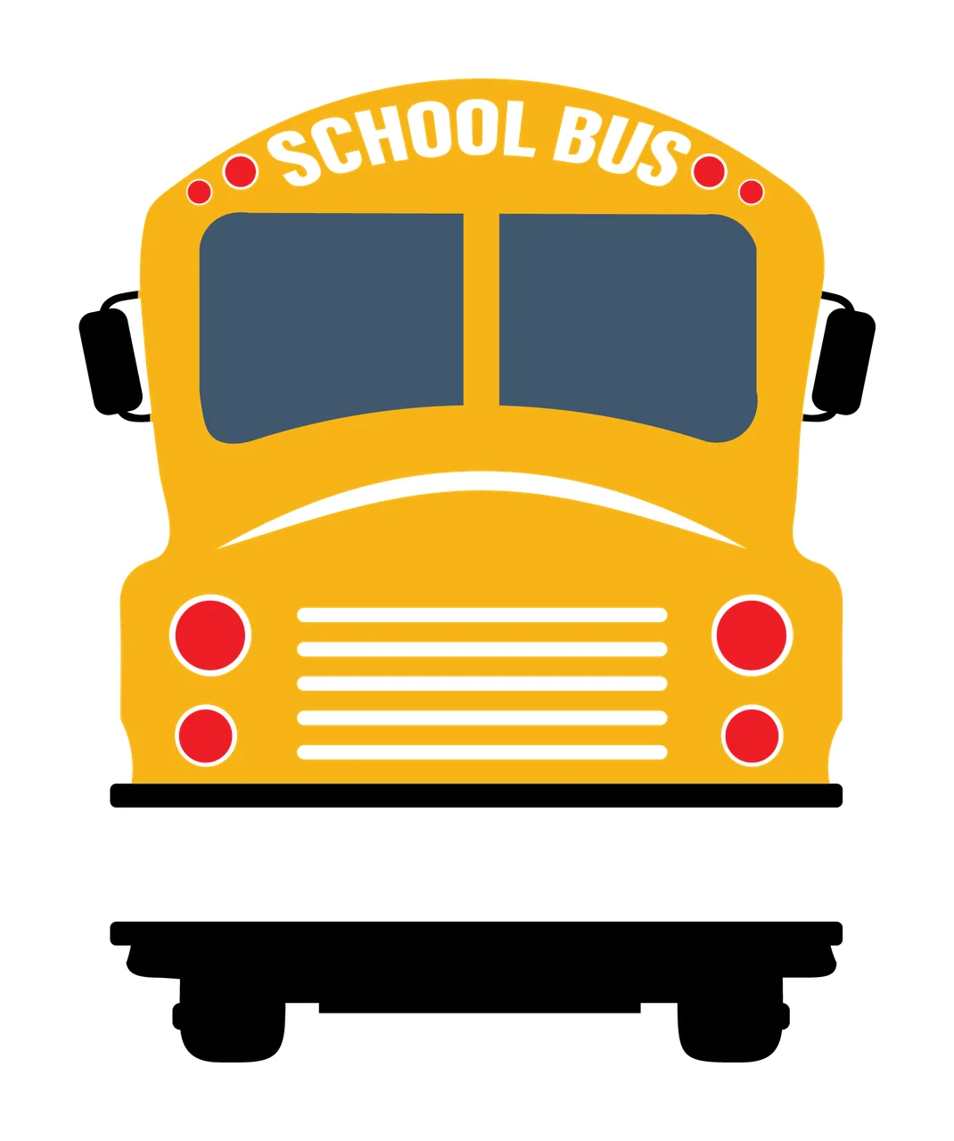 Headlights Stationary With Frame And Transportation In Black