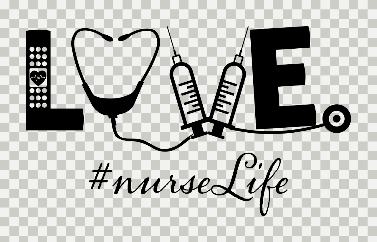 Love Text With Stethoscope And Syringes Forming Letters black transparency and detail preview thumbnail