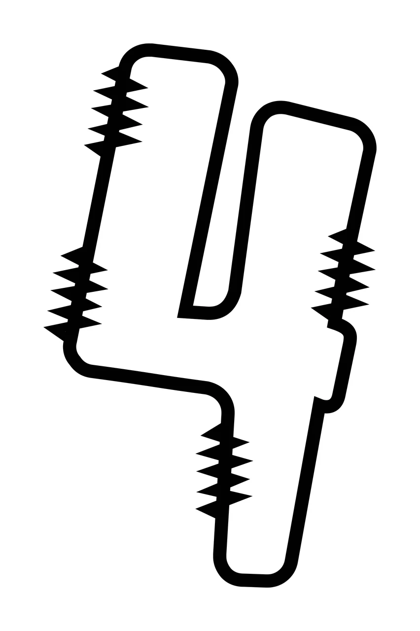 Letters Doodle Character 21 hand drawn sketch whimsical scalable