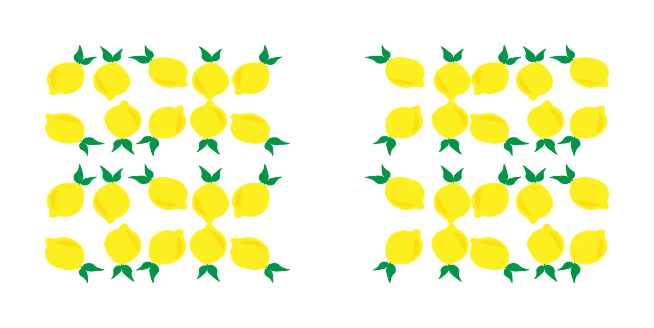 Can Glass Wrap Repeating Lemon Silhouette Pattern Graphic repeated