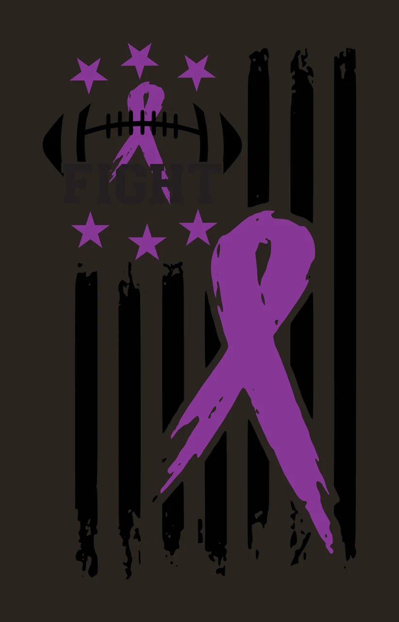 Football Ribbon Flag Monochrome Graphic and Combined with stars contrast preview thumbnail