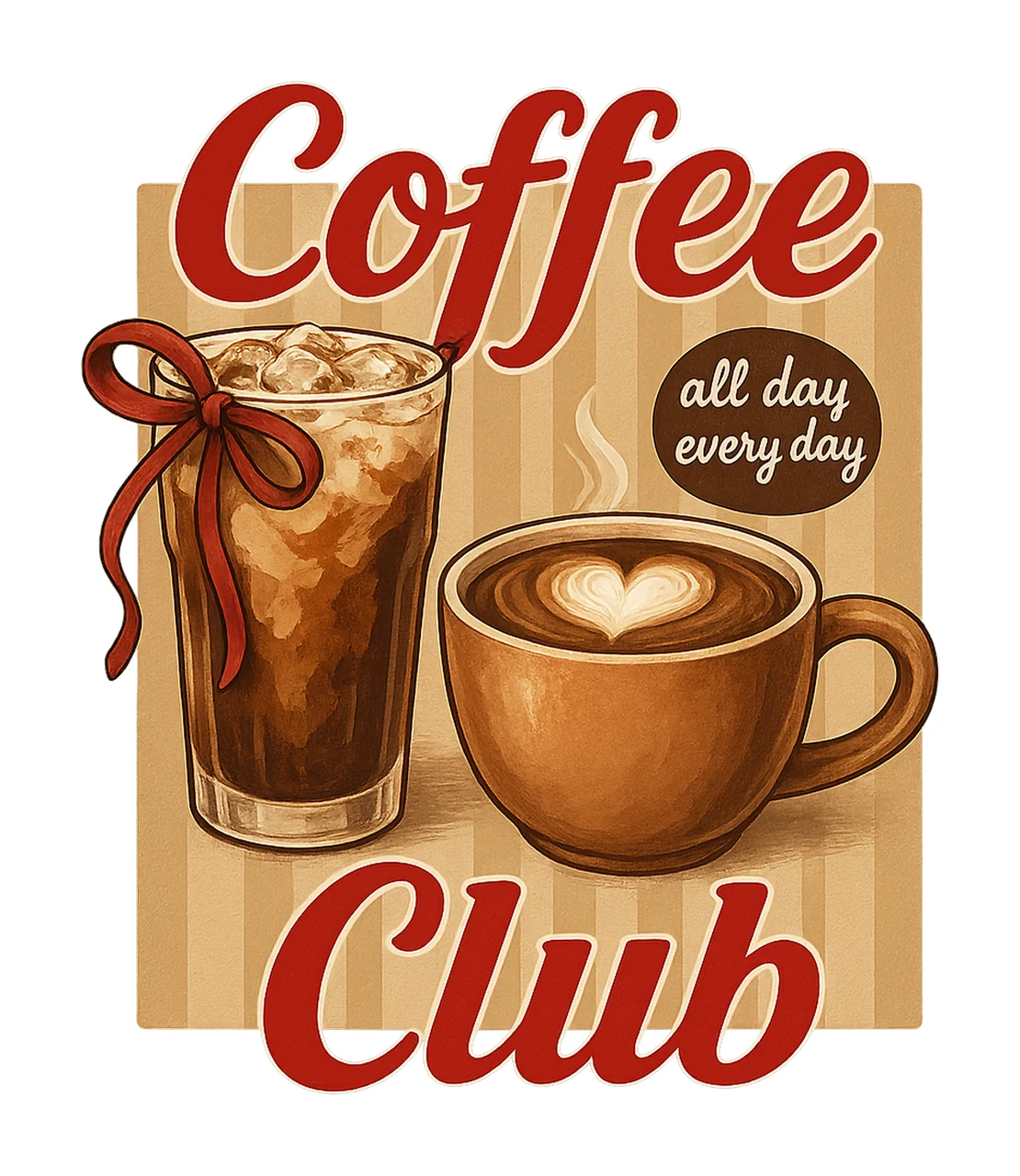 Coffee funny coffee lover design Coquette coffee distressed