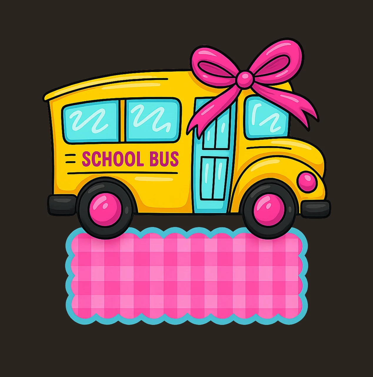 Back To School Coquette School Girl Design First Day Of contrast preview thumbnail