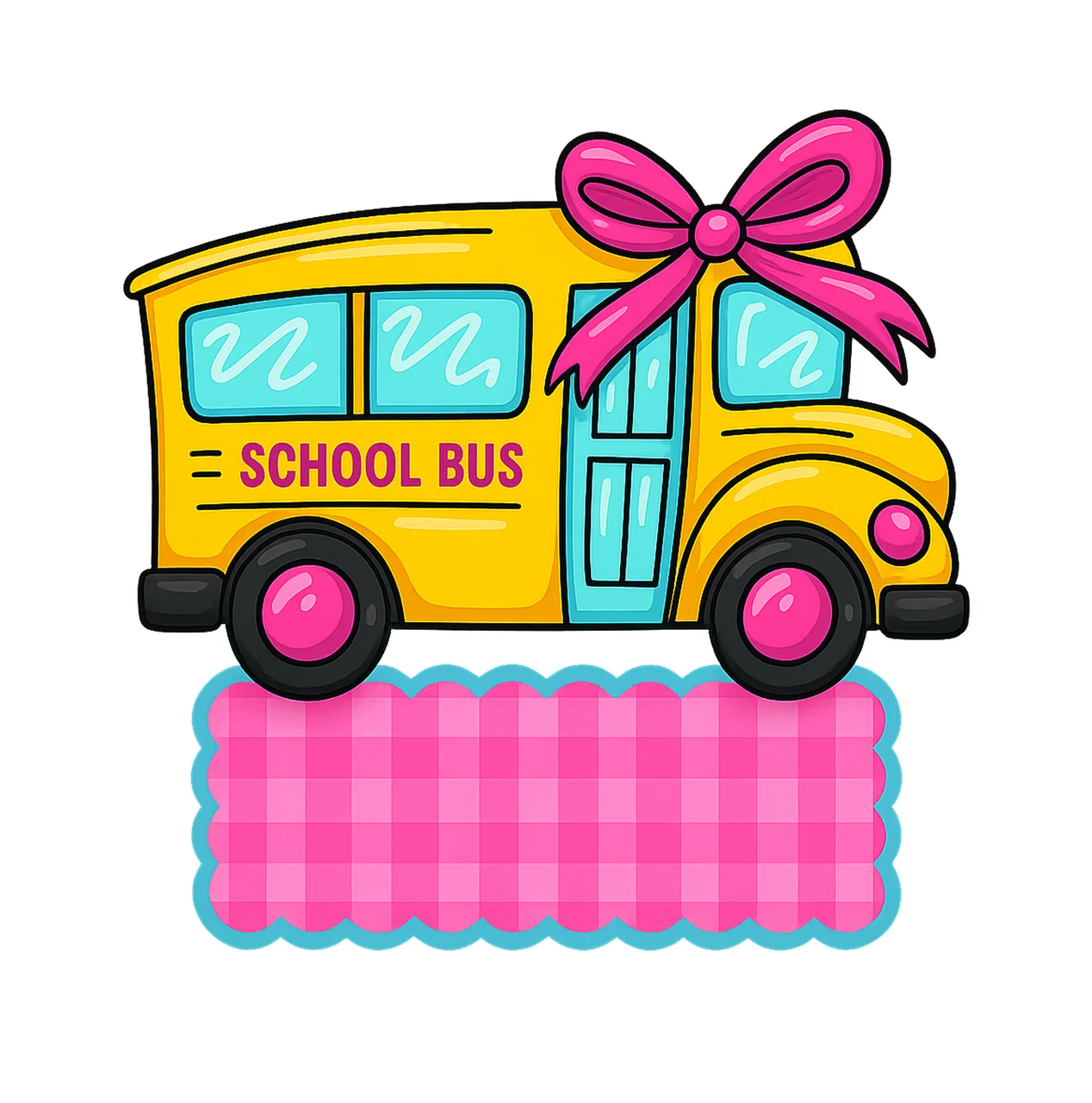 Back To School Coquette School Girl Design First Day Of
