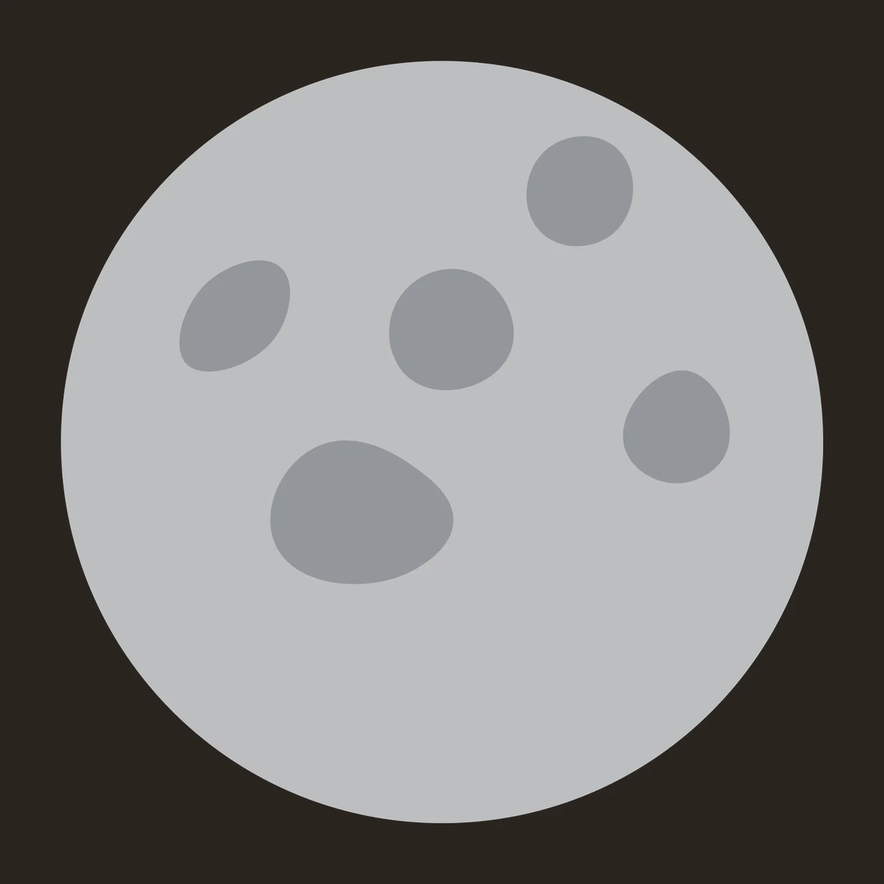 Solid Black Circle Geometric Shape minimalist white geometry contrast preview thumbnail