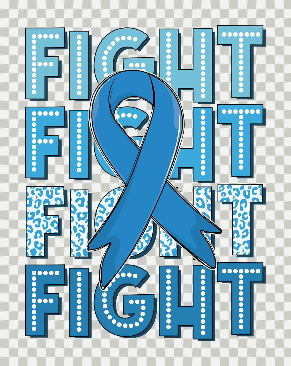 Awareness Fight Fight Fight Fight Ribbon Graphic illustration transparency and detail preview thumbnail