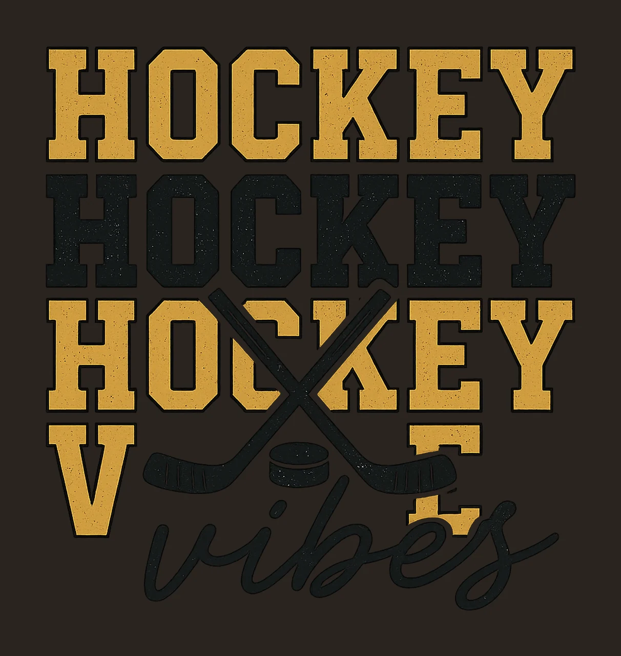 Hockey vibes Sublimation Design Hockey Mom Artwork Sports contrast preview thumbnail