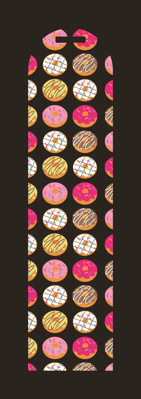 Vertical Black Polka Dot Pattern repeating circle white monochrome contrast preview thumbnail