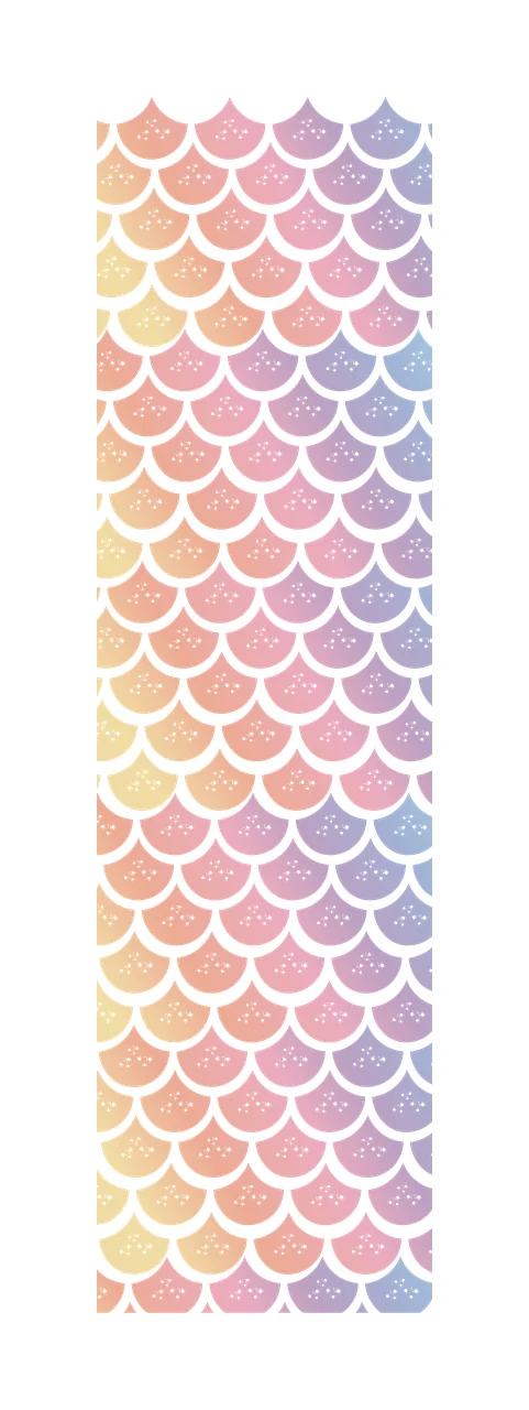 Black And White Scalloped Scale Pattern scallop geometric dot