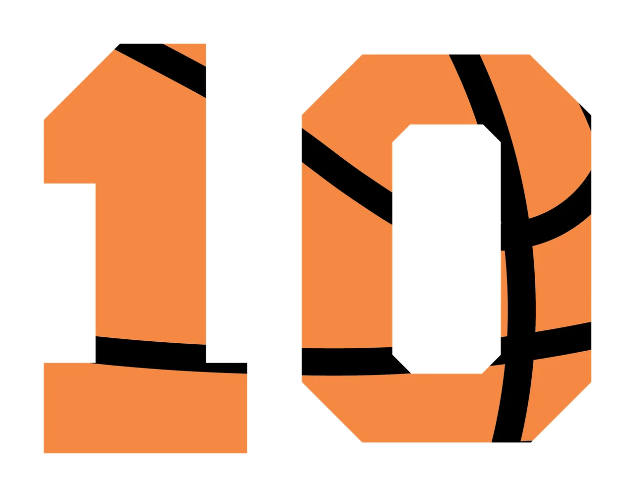 Can Glass Wrap Number Sports Motif With Basketball