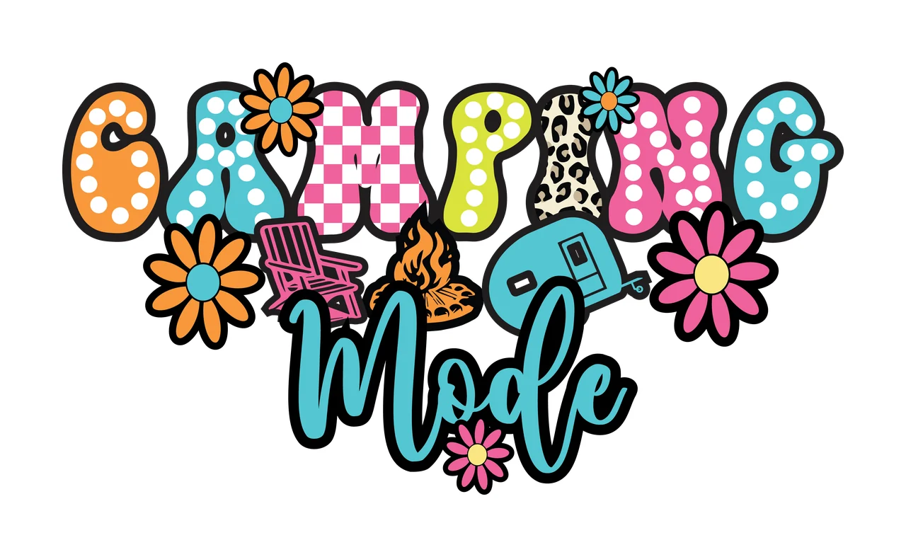 Crafting My Way Black Typography curved flowers silhouette