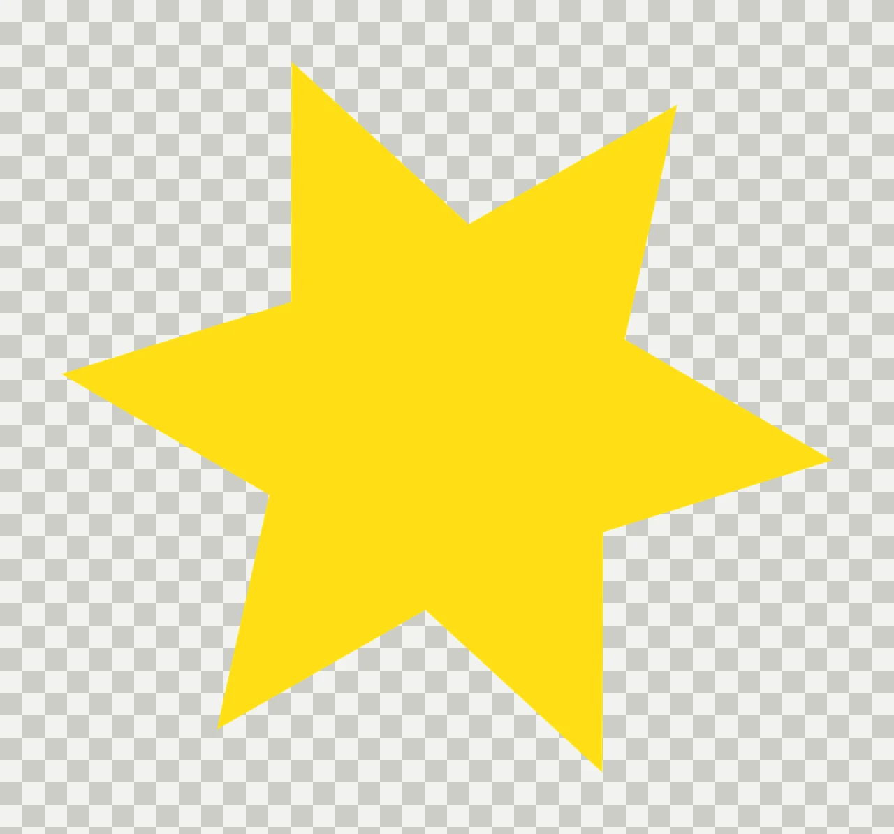 Solid Black Six Pointed Star On A White silhouette plain background transparency and detail preview thumbnail