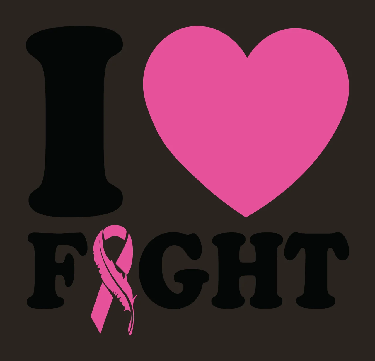 I Heart Black Symbol And Text With Ribbon shape letters graphic contrast preview thumbnail