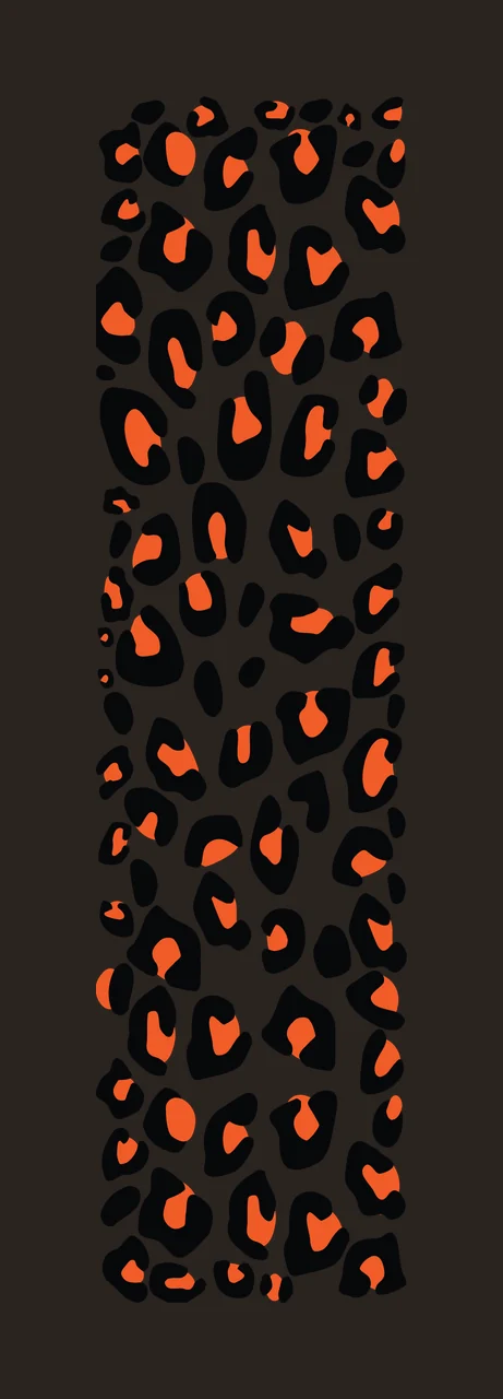 Leopard Print Spot Pattern Silhouette patterned abstract black contrast preview thumbnail