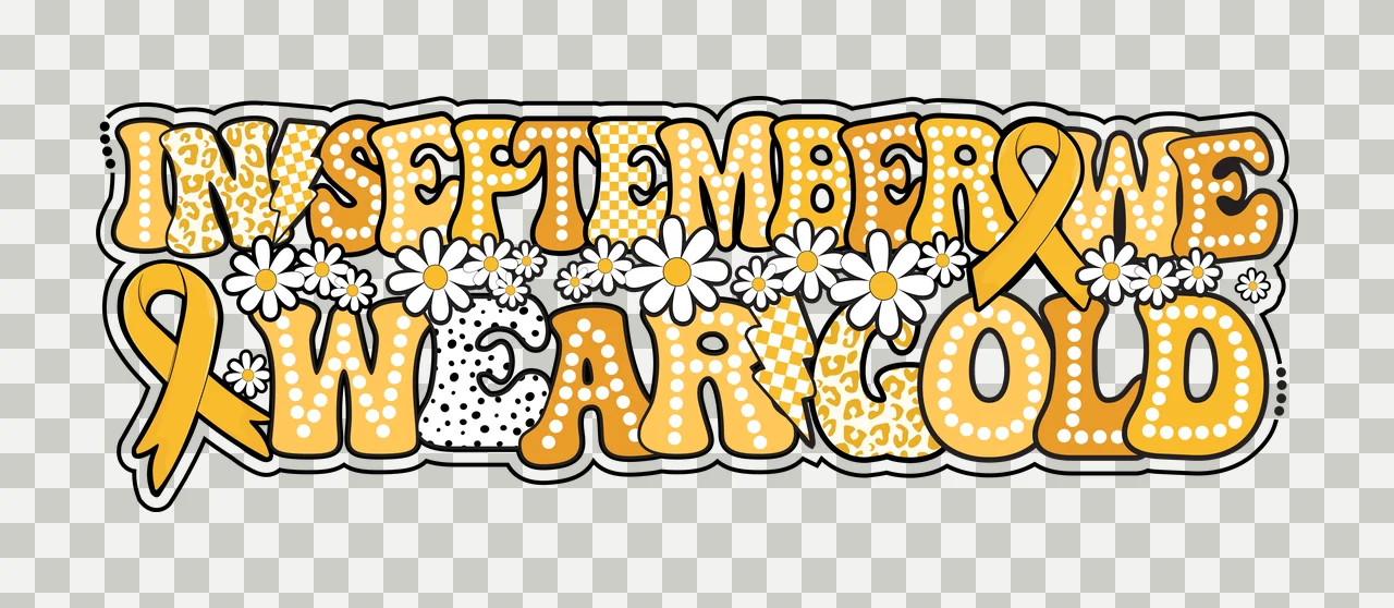 Child Hood Cancer Coquette awareness ribbon survivor hope support transparency and detail preview thumbnail